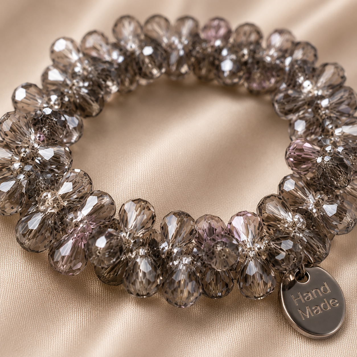 Champagne Crystal Luxe hair Halo