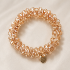Champagne Crystal Luxe hair Halo