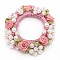 Blush Rose Pearl Garden Halo