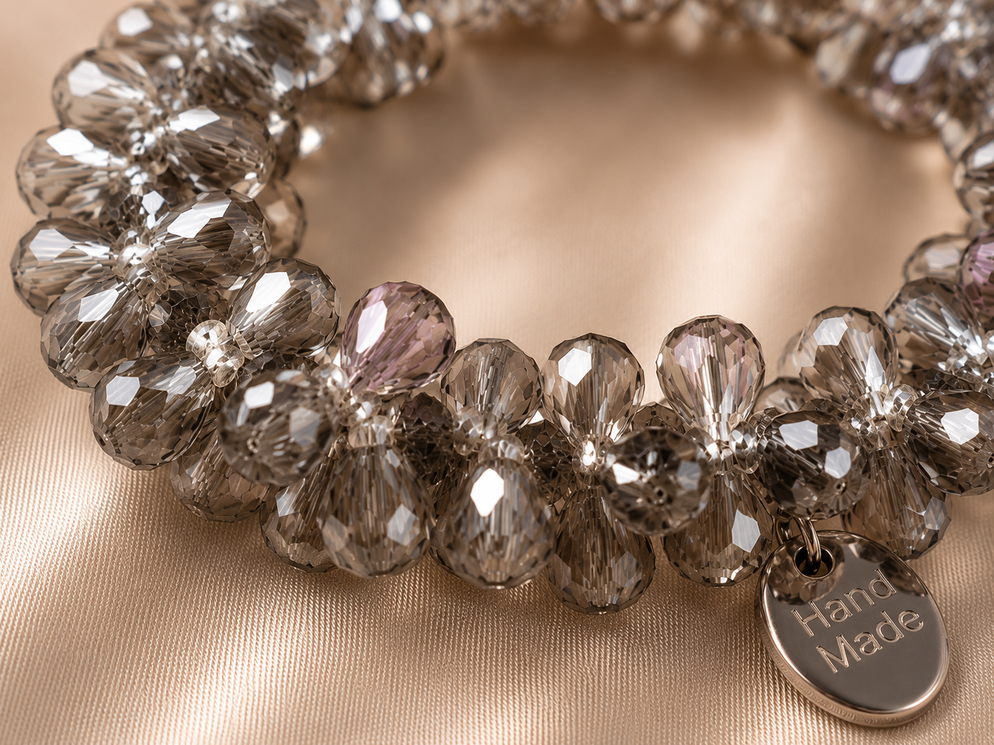 Champagne Crystal Luxe hair Halo