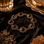 Vintage Gala Crystal Link Bracelet