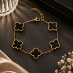 Luck & Luxury Onyx Bracelet