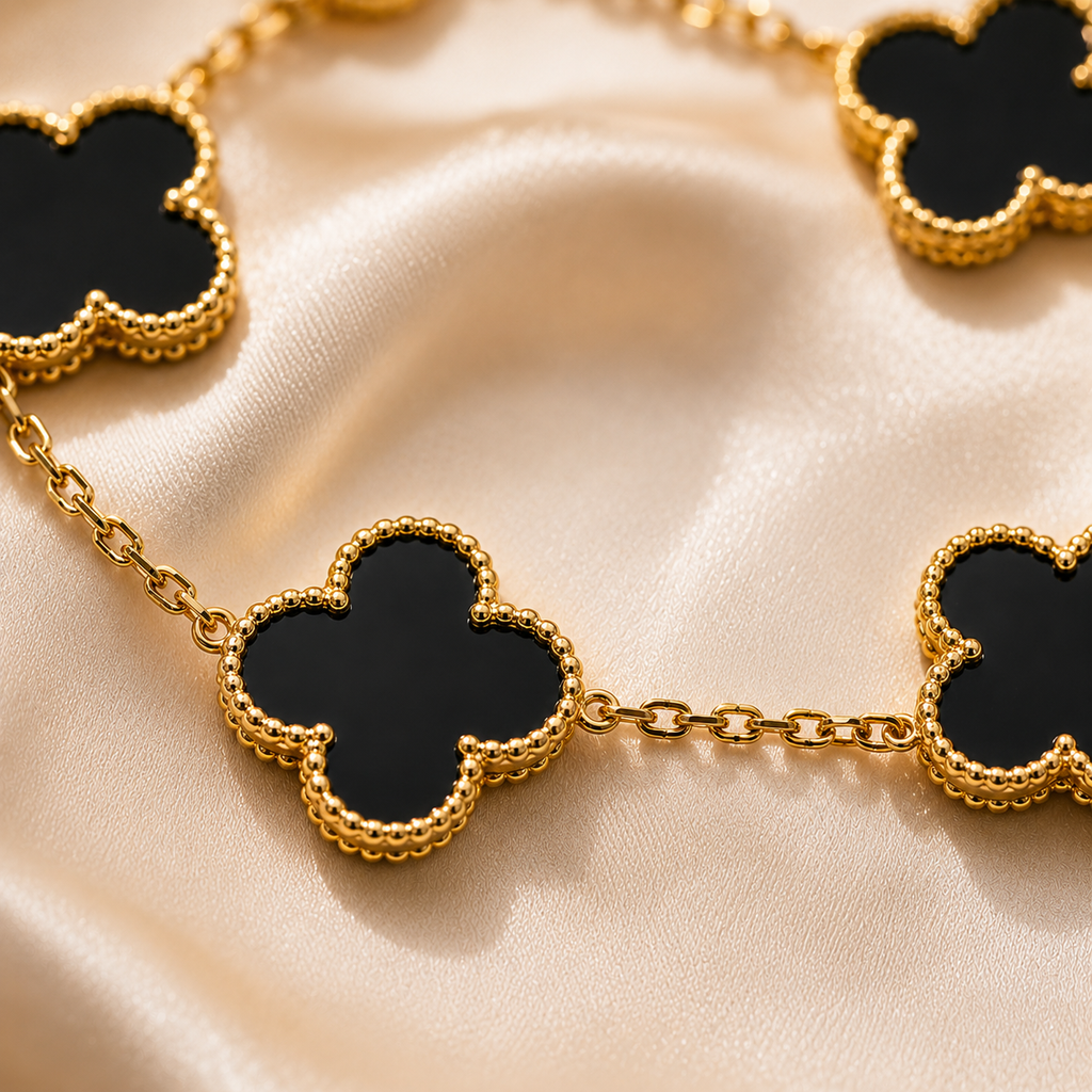 Luck & Luxury Onyx Bracelet