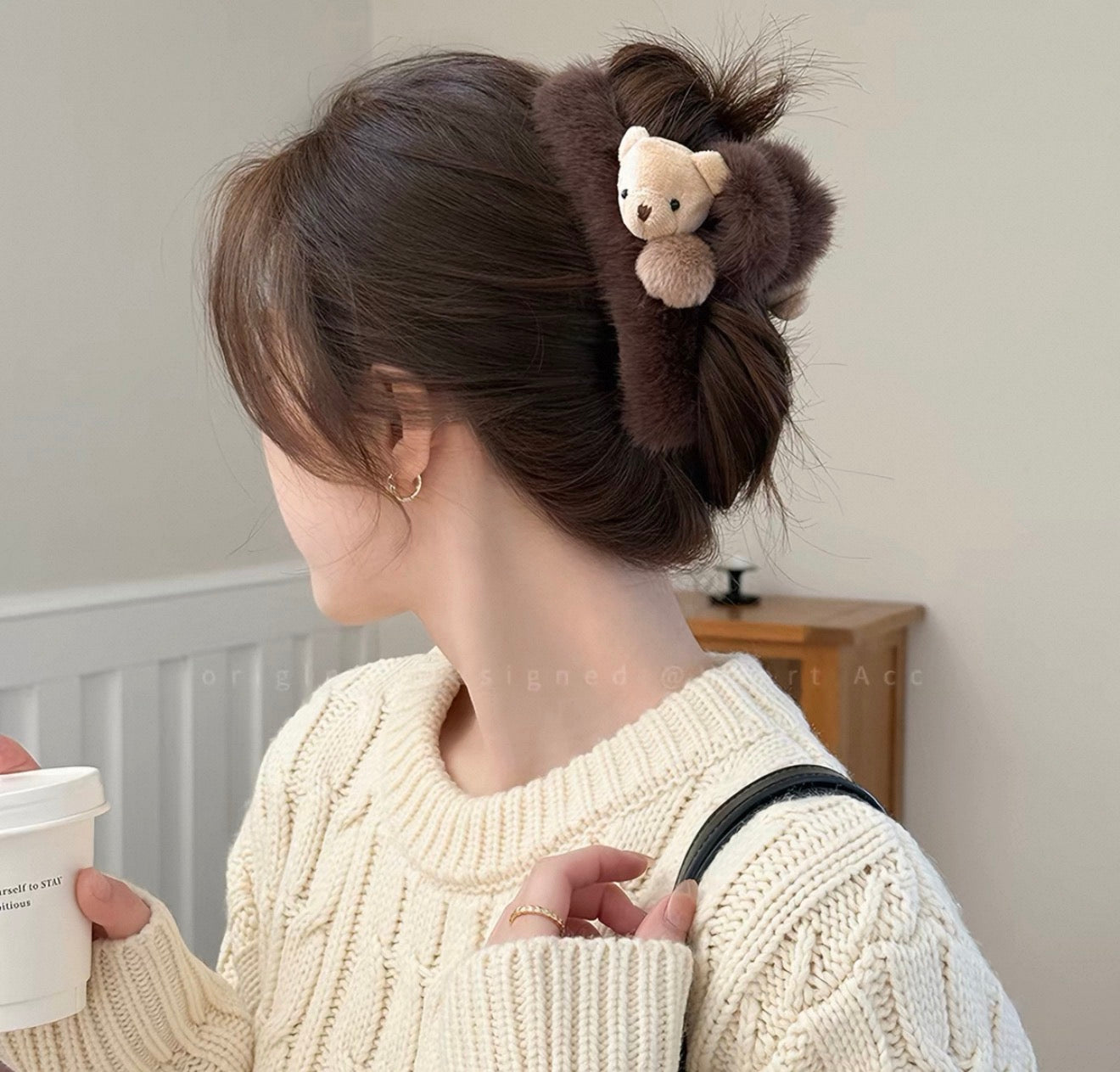 Cuddle Bear Teddy Claw Clips