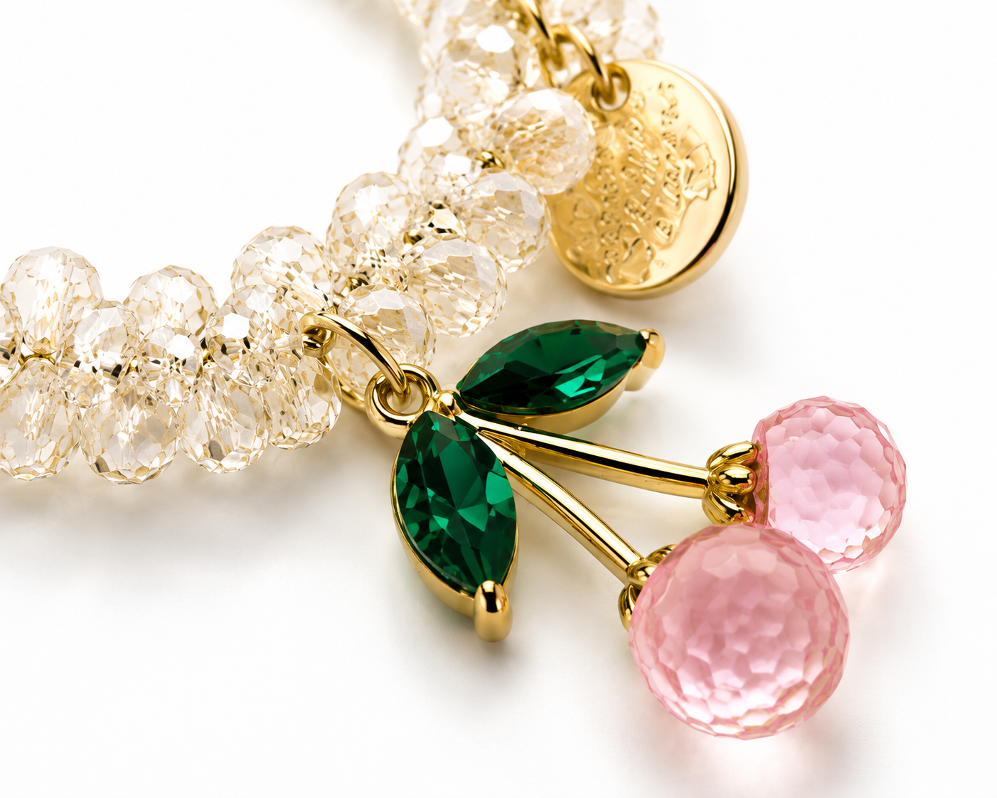 Blush Chery Crystal bracelet