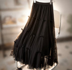 MID LENGTH  A LINE UMBRELLA SKIRTS
