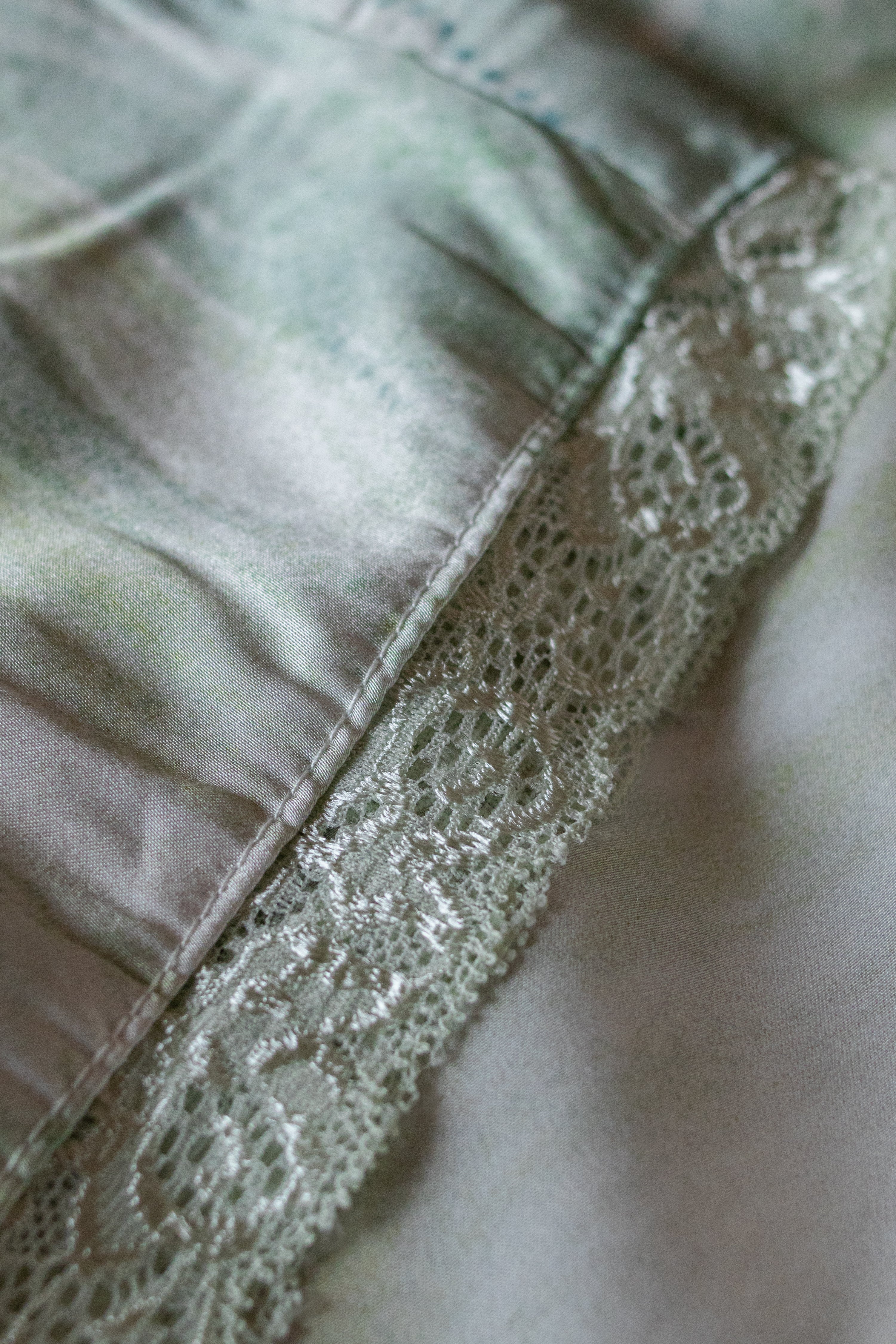 Ivory Whisper Satin Nightsuit