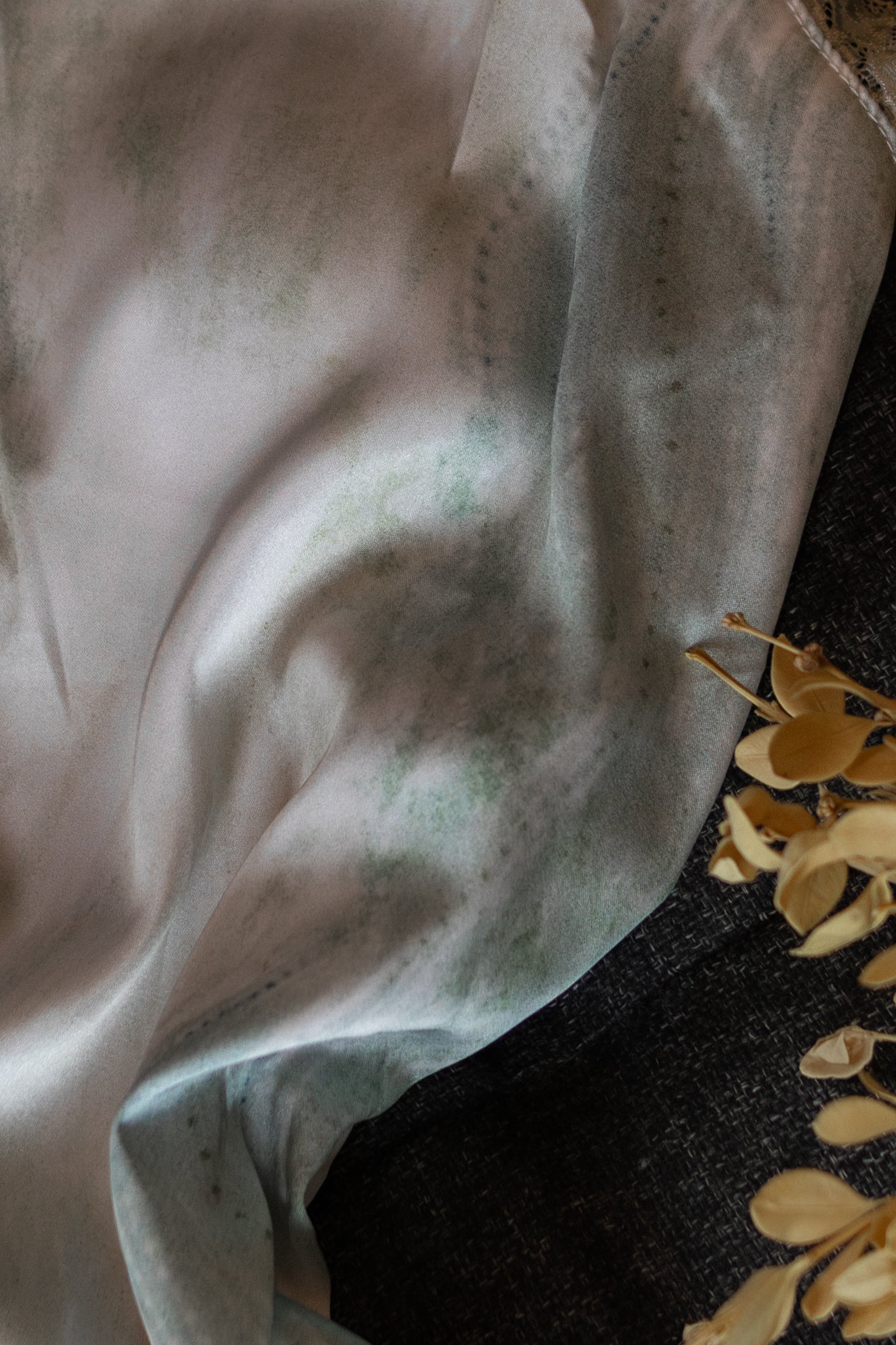Ivory Whisper Satin Nightsuit
