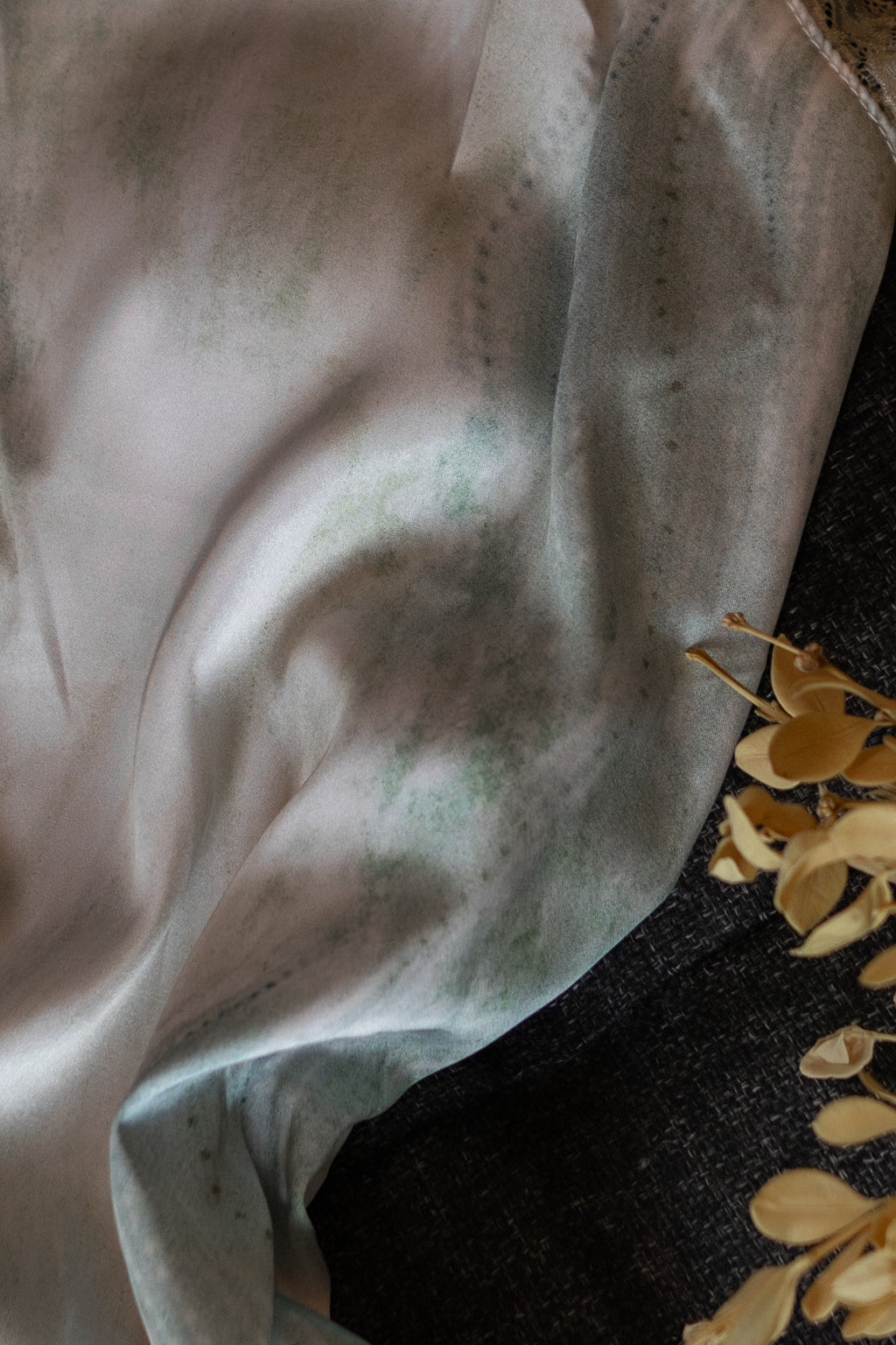 Ivory Whisper Satin Nightsuit