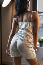 Ivory Whisper Satin Nightsuit