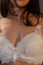 Ivory Grace Lace Bra Set – Timeless Everyday Luxury