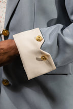 The Sovereign Blazer – Powder Blue Edit