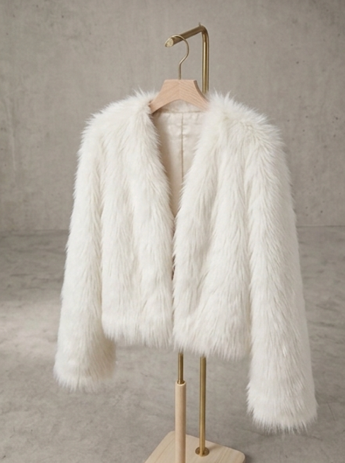 Snowfall Luxe Fur Jacket