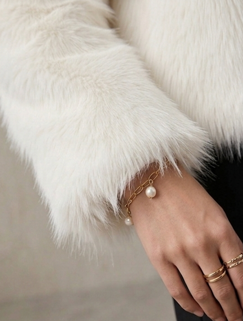 Snowfall Luxe Fur Jacket