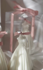 Bridesmaid Dress keepsake Candle