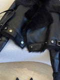 Obsidian Luxe Shearling Jacket