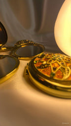 Vintage Retro Chinese Handheld Mirror