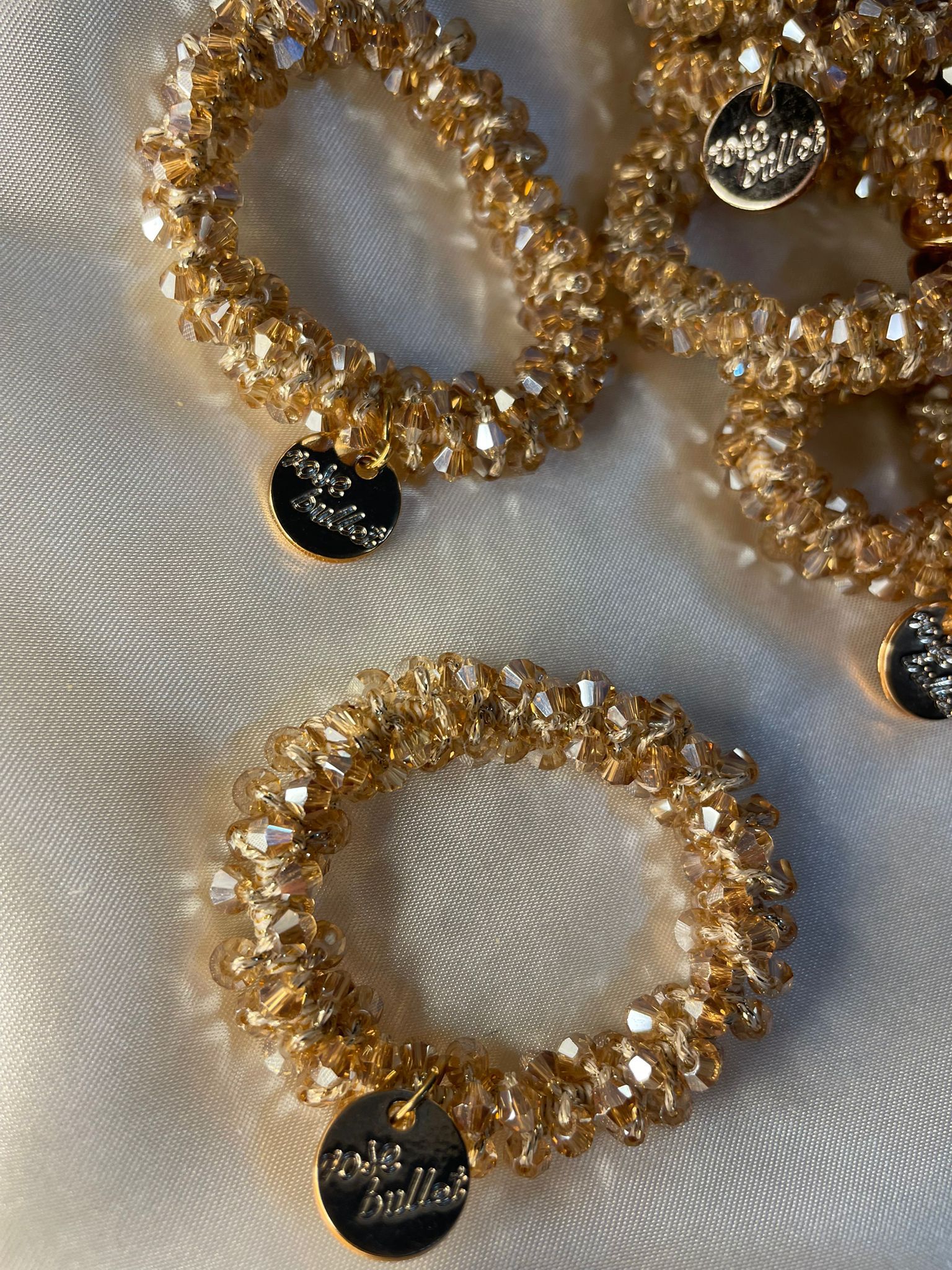 Champagne Crystal Luxe hair Halo