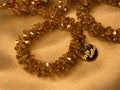 Champagne Crystal Luxe hair Halo
