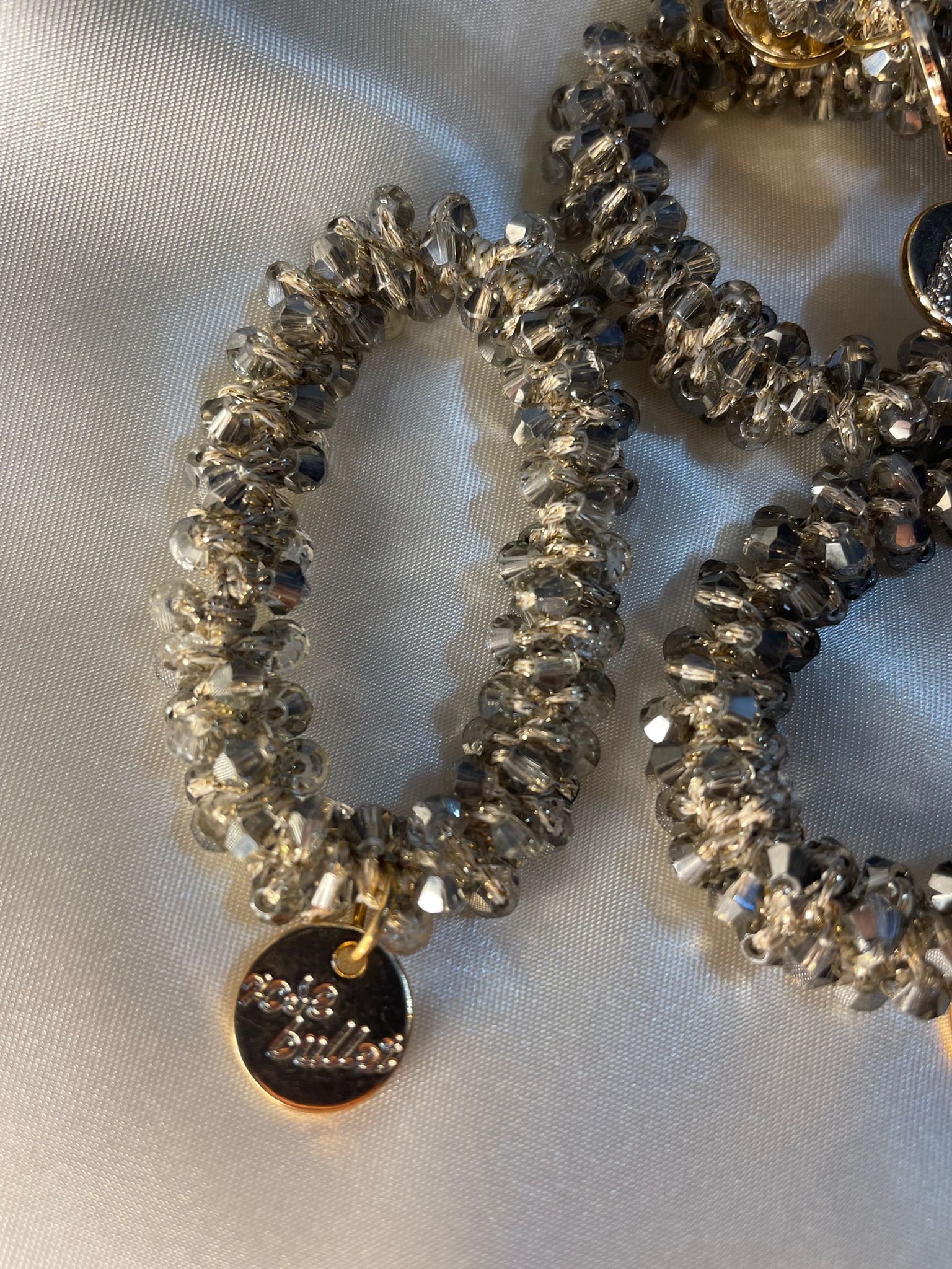 Champagne Crystal Luxe hair Halo