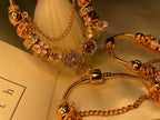 The Pink Royale Charm Bracelet